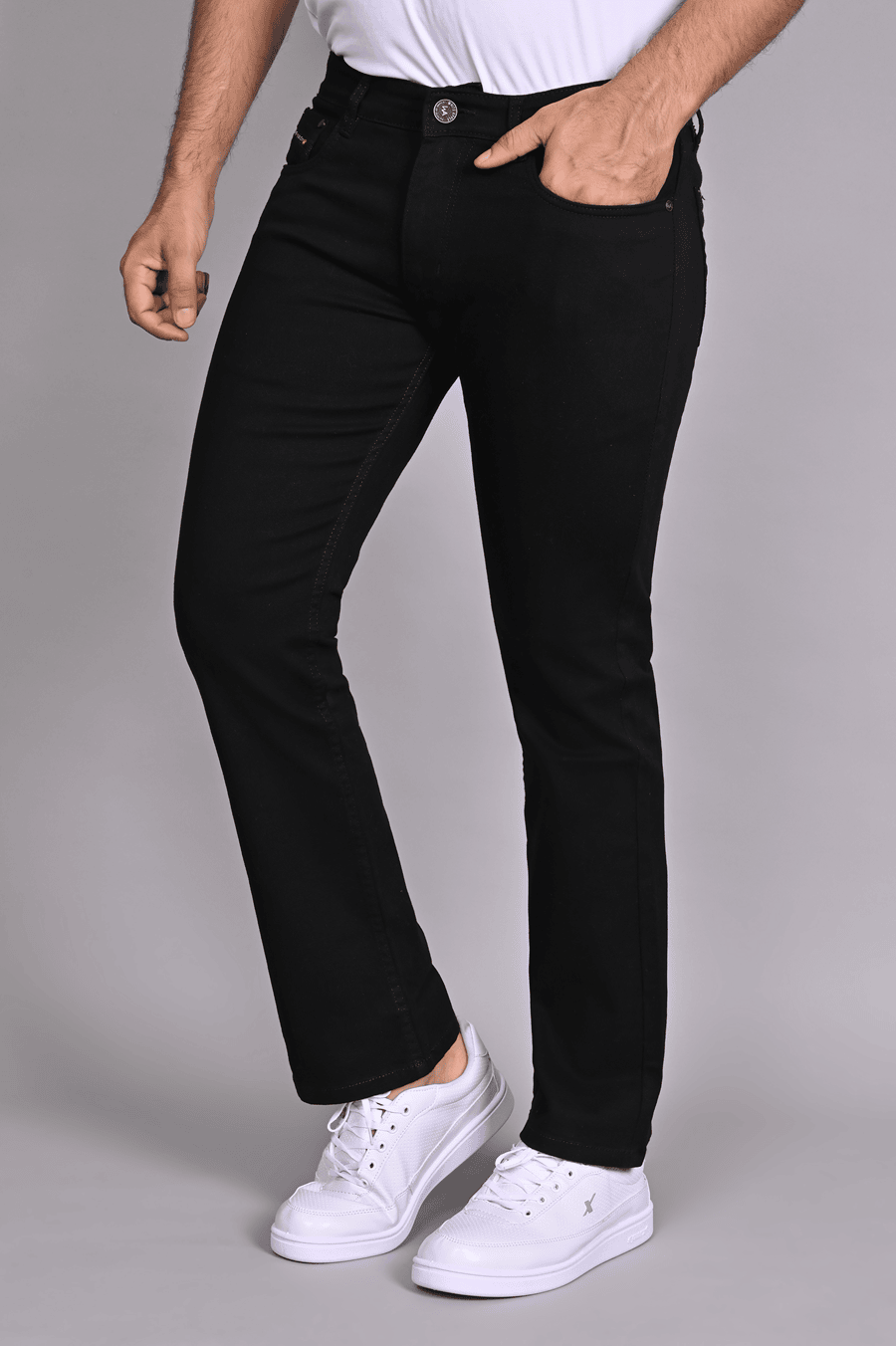 Black Boot Cut Jeans For Mens