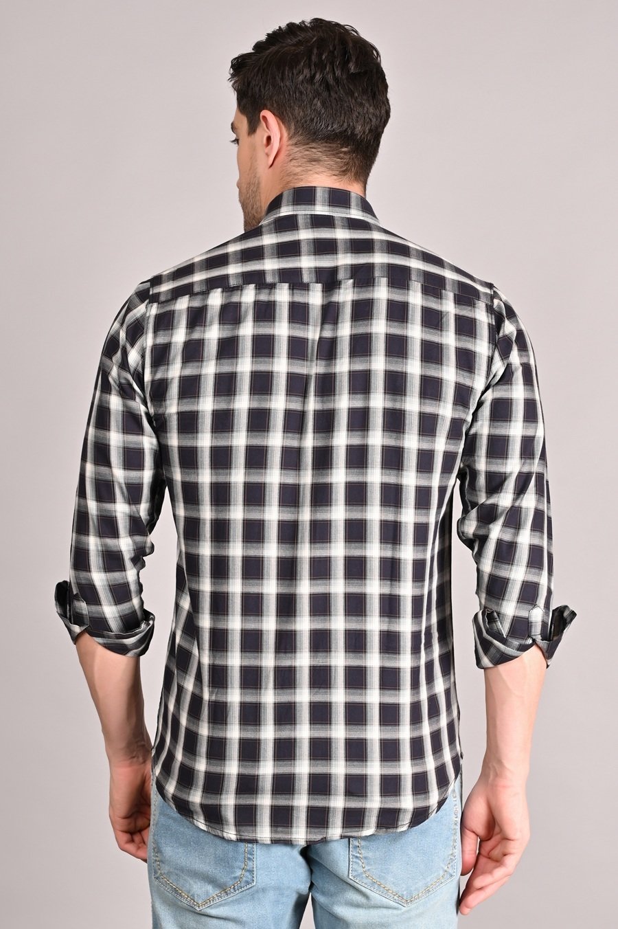 Blue Check Shirt
