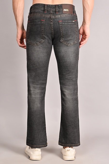 Carbon Semi Boot Cut Jeans For Mens