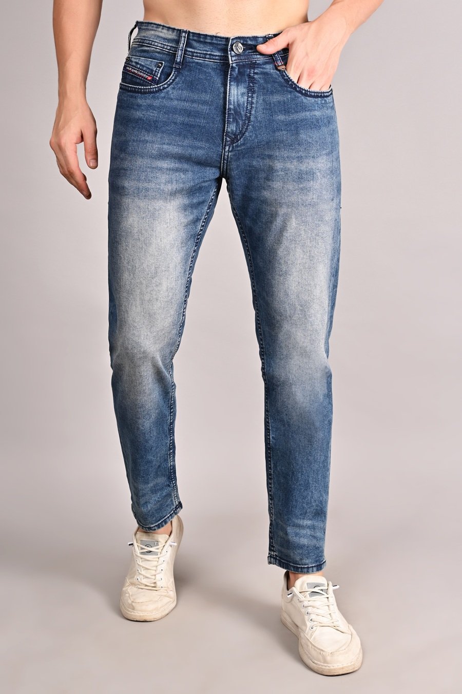 Blue Narrow Fit Jeans